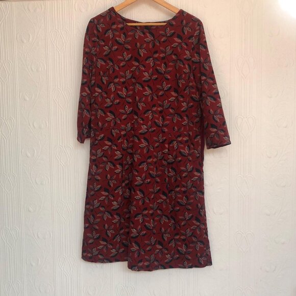 Seasalt Cornwall sustainable fine corduroy dress - size 10 US TALL - Picture 1 of 3
